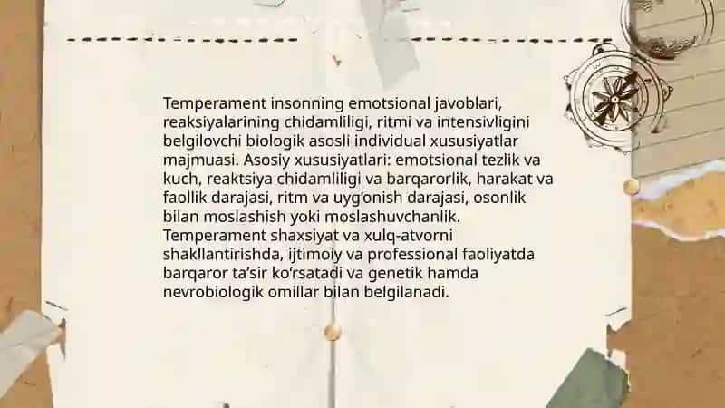 Temperamentning taʼrifi va asosiy xususiyatlari 3