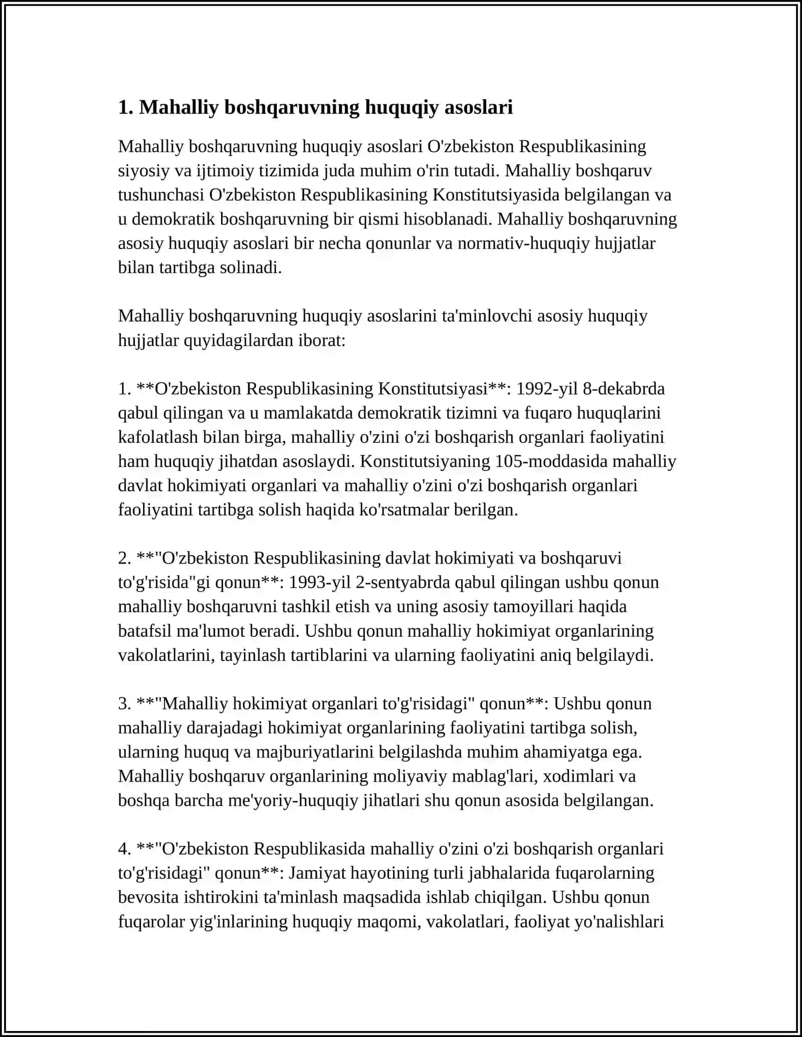 MAHALLIY BOSHQARUV TASHKIL ETISHNING KONSITUTSIYAVIY ASOSLARI 3