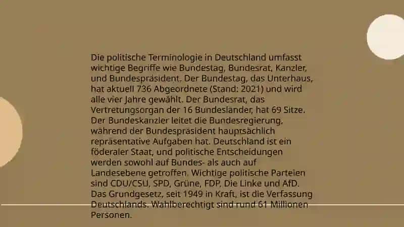 Politische Übersetzung 3