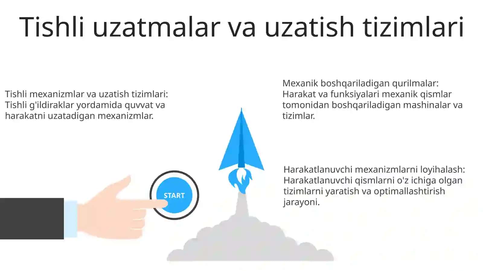 Mexanik boshqariladigan qurilmalar 3