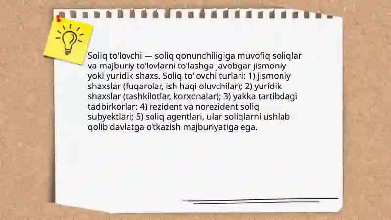Soliq oʻrganlari va ularning huquq va majburiyatlari 3