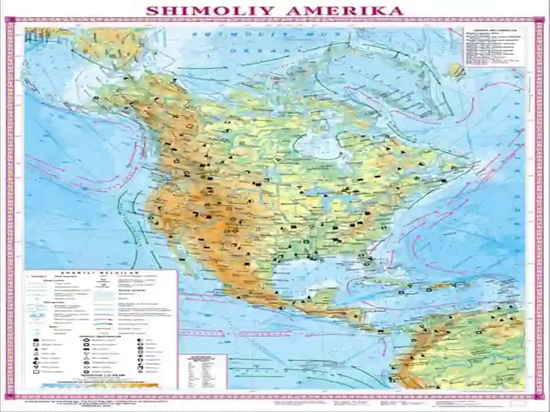 Shimoliy Amerikaning tabiiy geografik o'lkalari 3