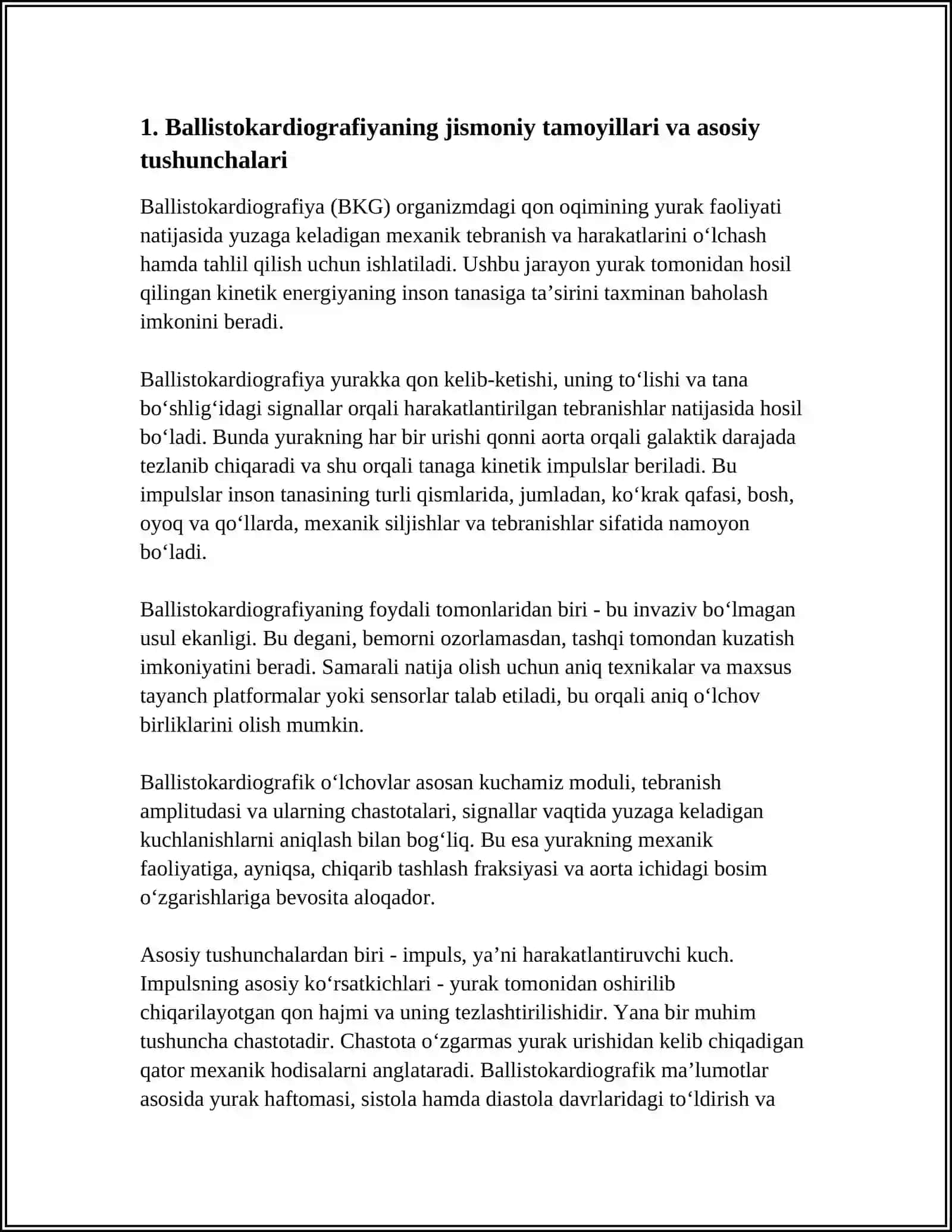 BALLISTOKARDIOGRAFIYANING FIZIKAVIY ASOSI 3