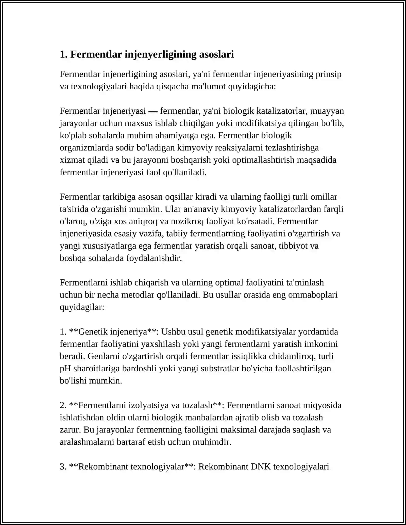 FERMENTLAR INJENERLIGI 3
