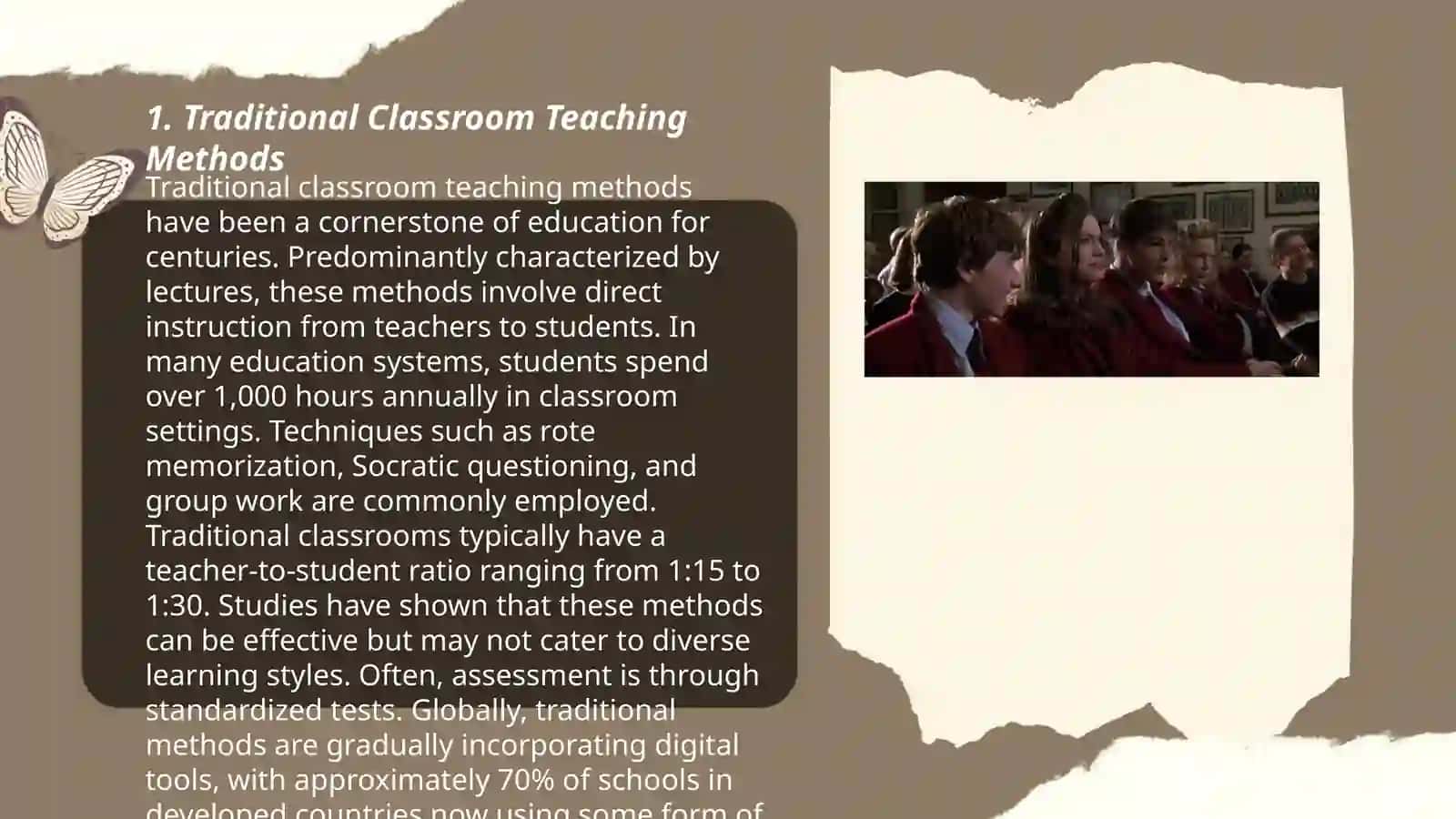 Traditional Classroom Teaching Methods 3