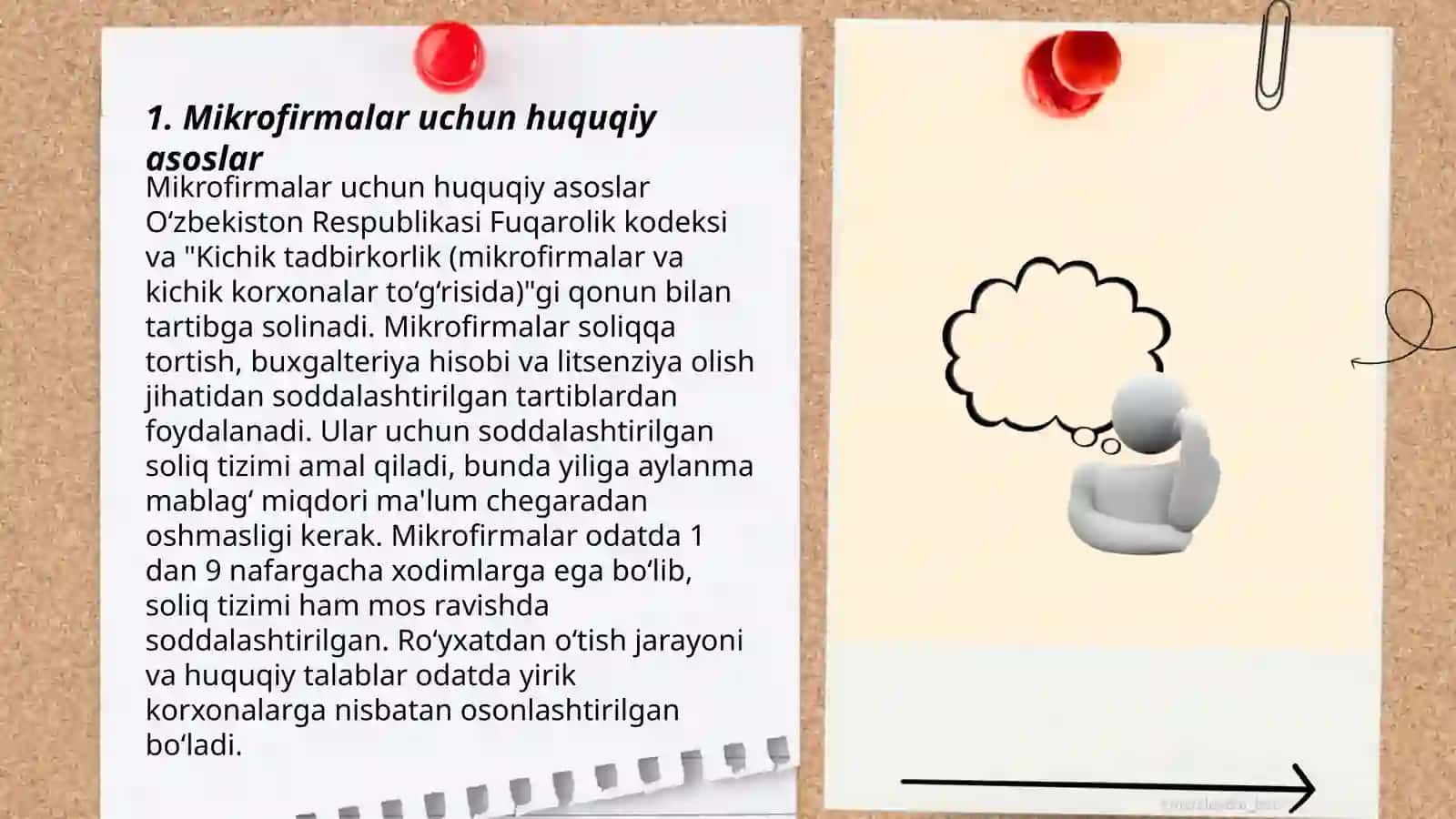 Mikrofirmalar uchun huquqiy asoslar 3