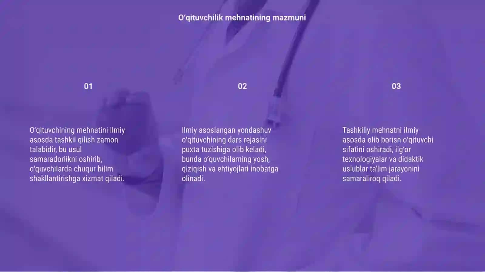 O'qituvchi mehnatini ilmiy asosda tashkil qilish 3