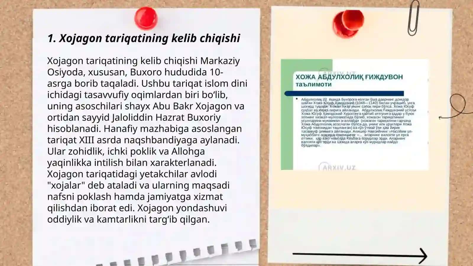 Xojagon tariqati va uning yaratilishida Abduxoliq G'ijduvoniy faoliyati 3
