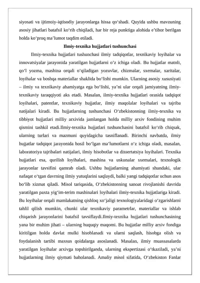 O‘zbekiston Ilmiy-texnika va tibbiyot hujjatlari Milliy arxivi 3