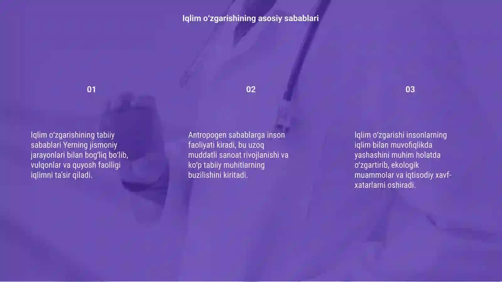 Iqlim o‘zgarishining tabiiy va antropogen sabablari 3