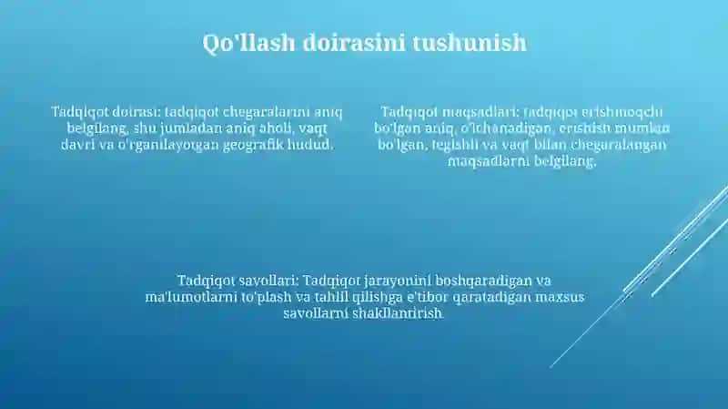 Muammoni Aniqlash Va Tadqiqot Maqsadlarini Belgilash 3