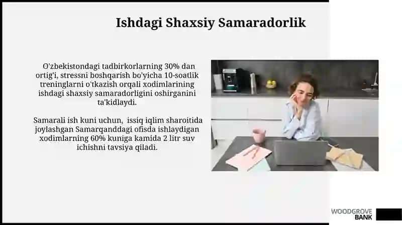 Ishdagi Shaxsiy Samaradorlik 3