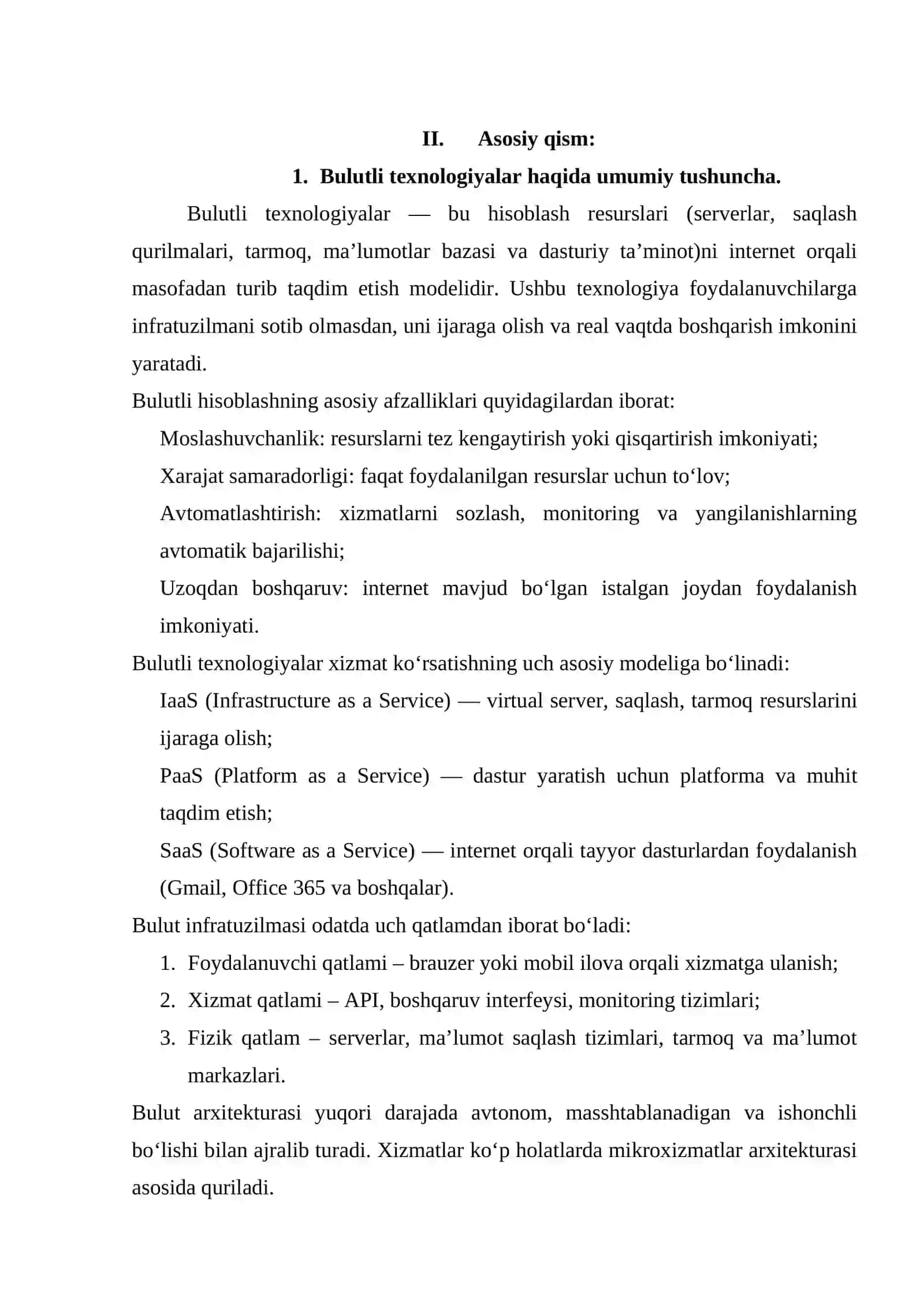 Bulutda tarmoq xizmatlarini yaratish 3