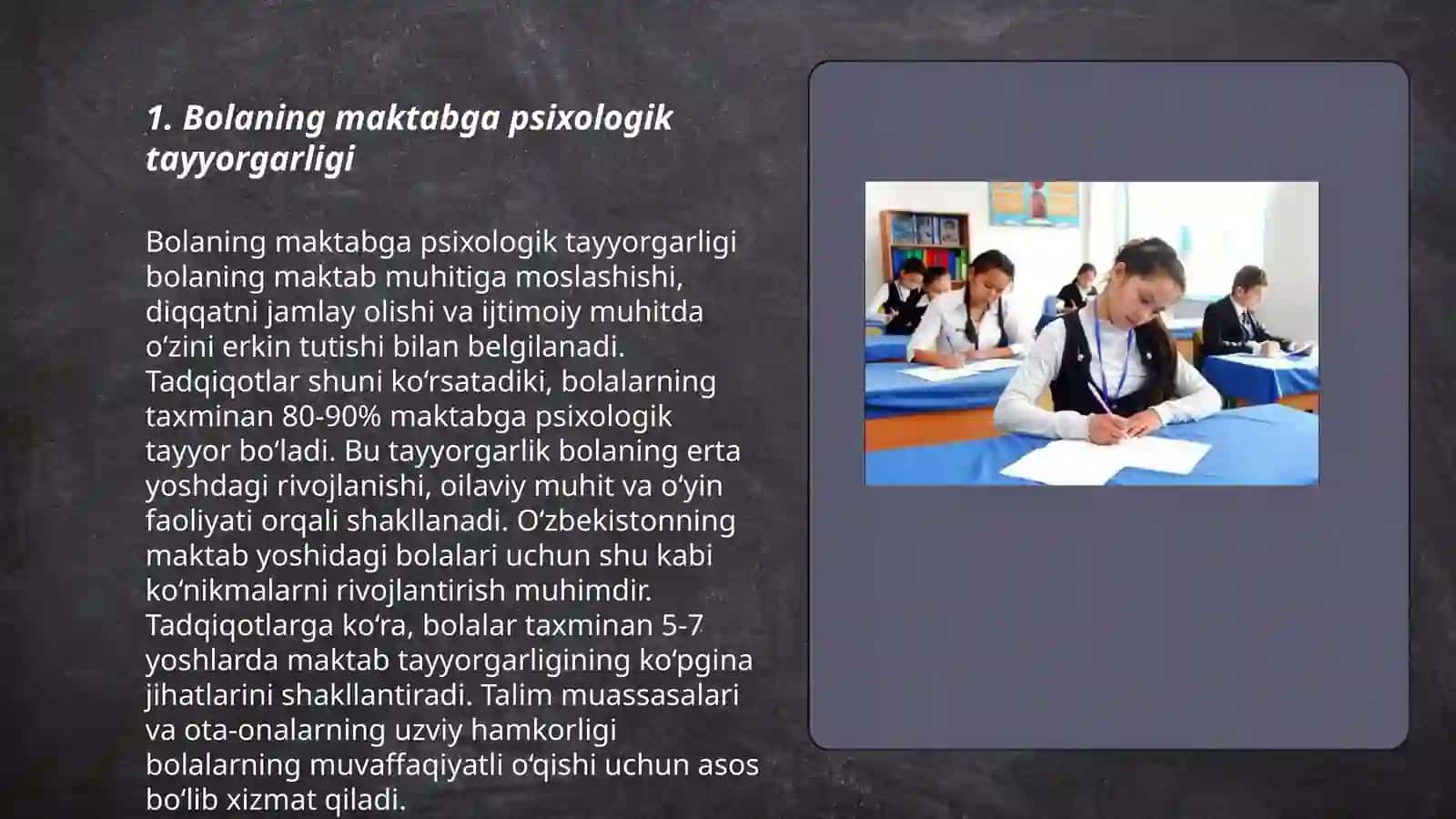 Bolaning maktab taʼlimiga psixologik tayyorgarligi 3