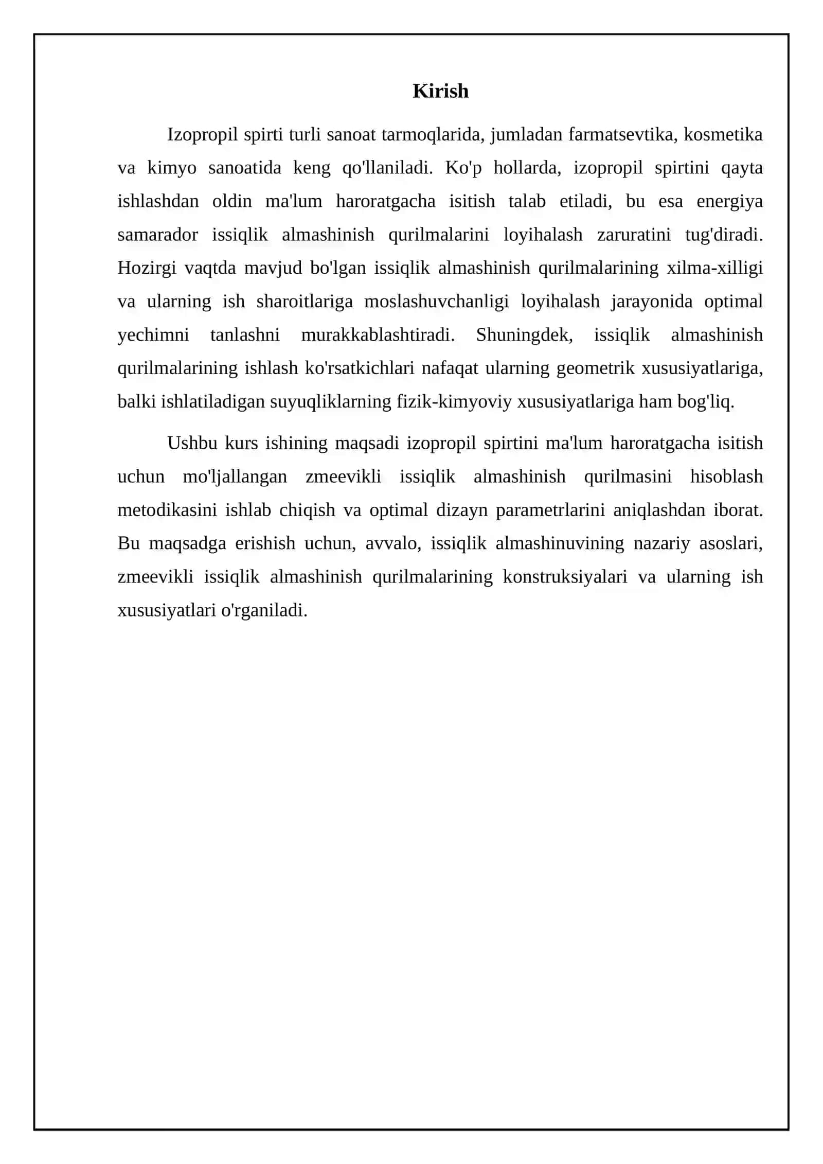 Izopropil spirti turli sanoatlar uchun issiqlash qurilmasi 3