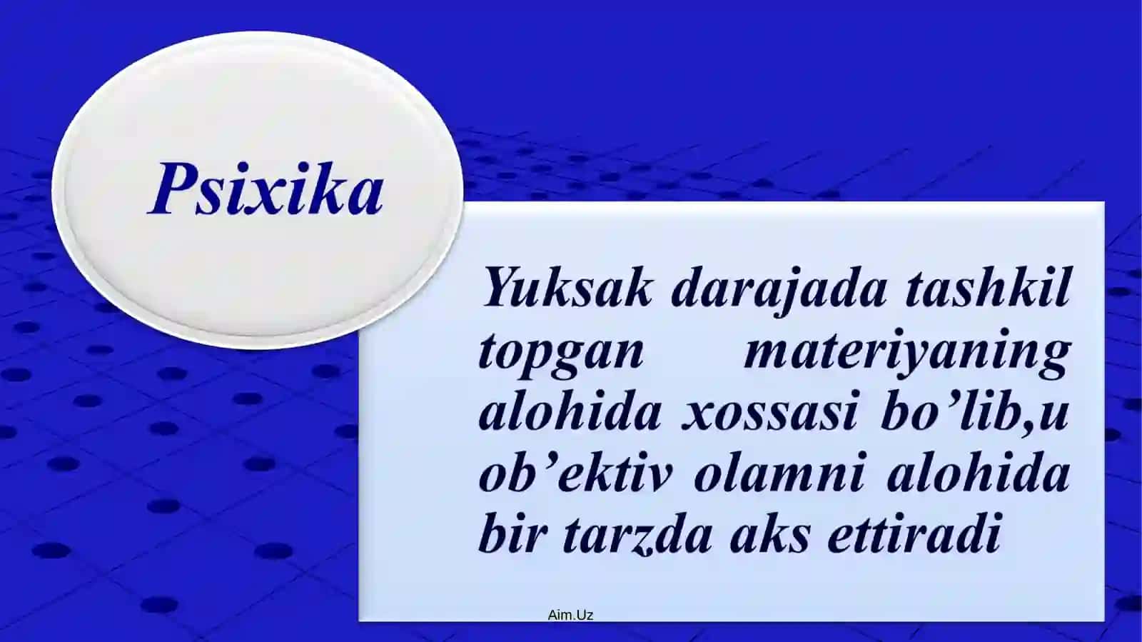 PSIXOLOGIYA FANINING TARAQQIYOT TARIXI 3