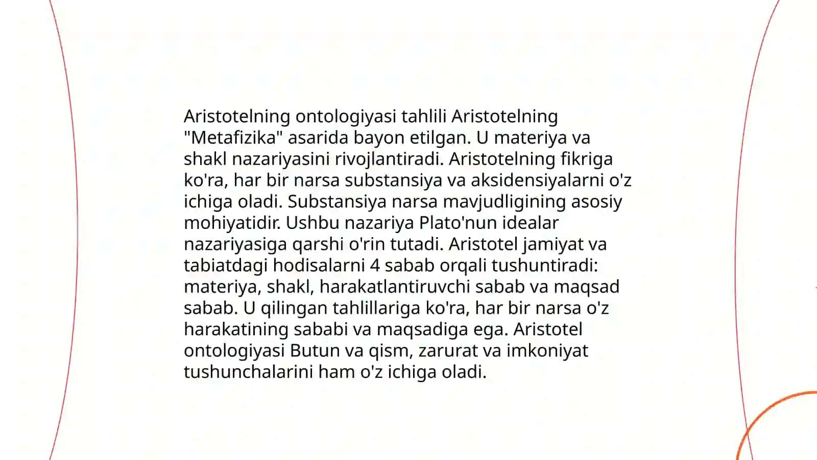Aristotel,Farabiy va Kant ontologiyasinda kategoriyalar klassifikaciyasi 3