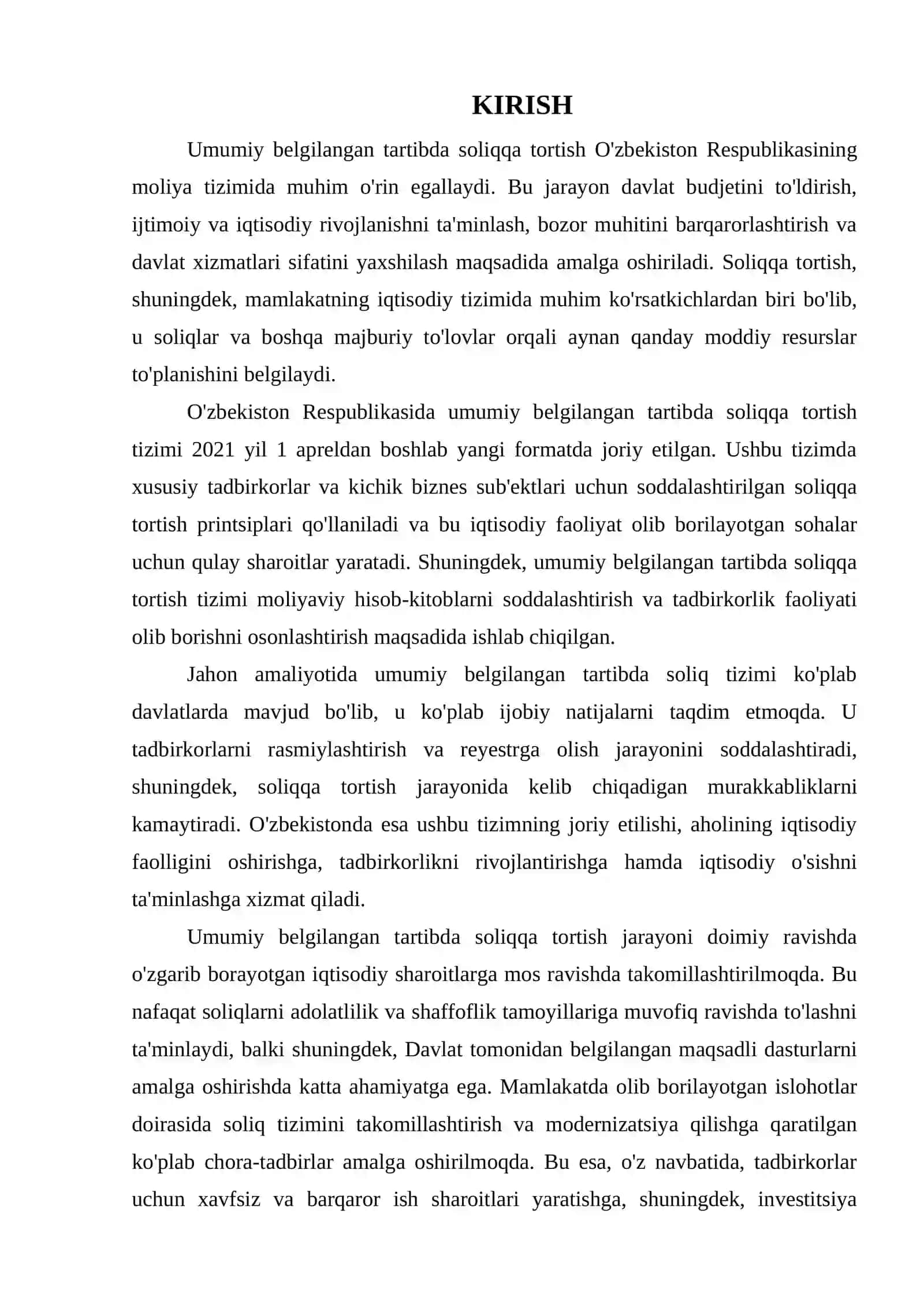 Umumiy belgilangan tartibda soliqqa tortish 3