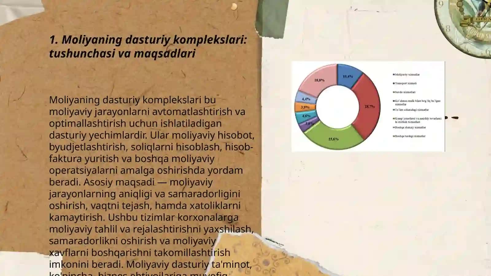 Moliyaning dasturiy komplekslari fanining maqsad va vazifalari 3