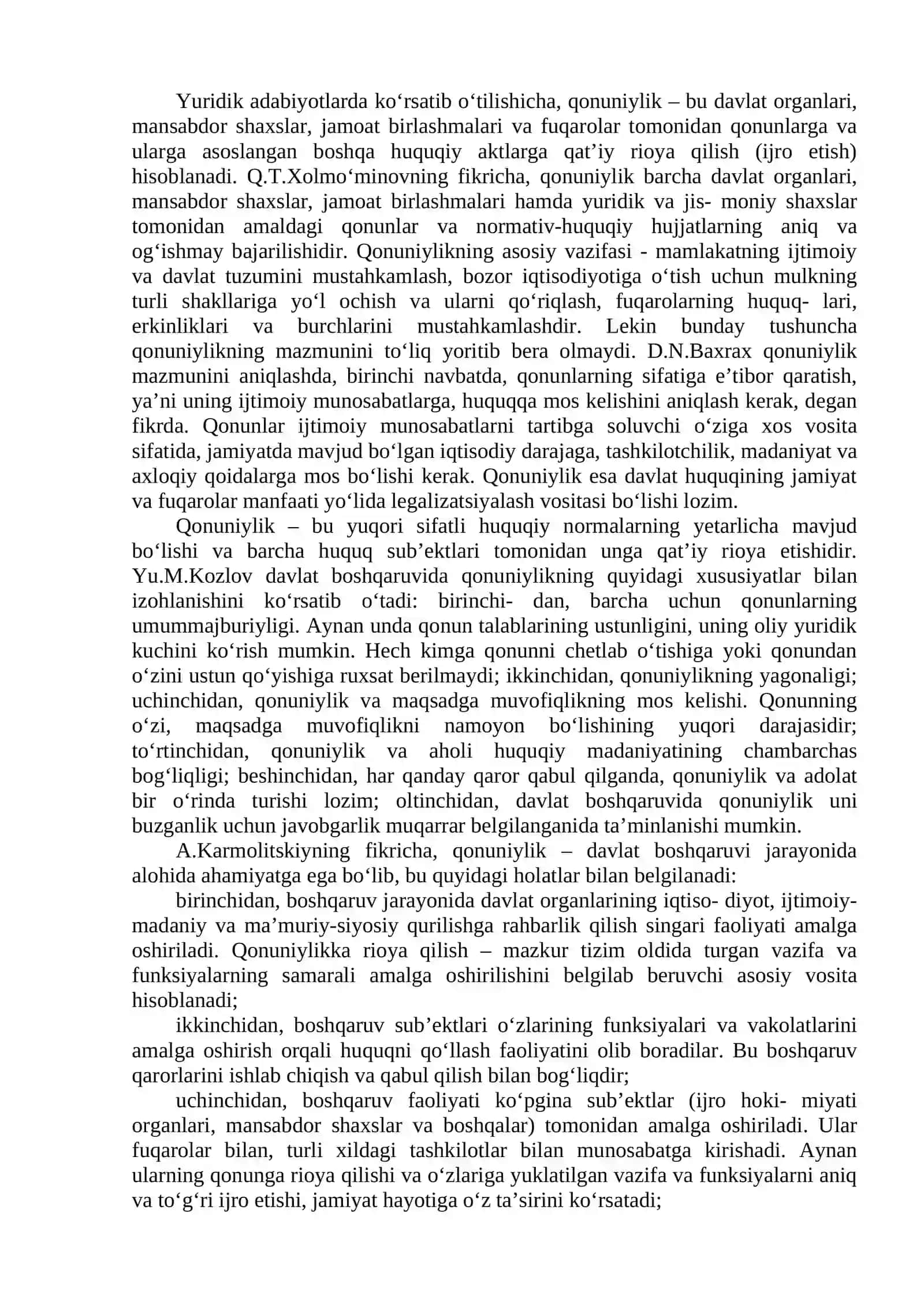 Ommaviy maʼmuriyat faoliyatida qonuniylik 3