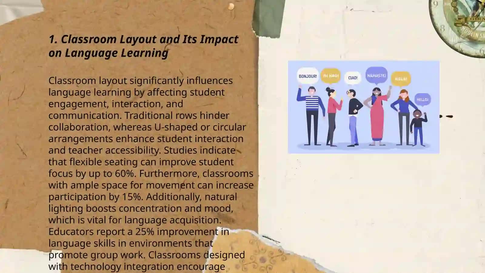 Organization of classroom and independent work outside the clasroom foreign languages at different stages of education 3