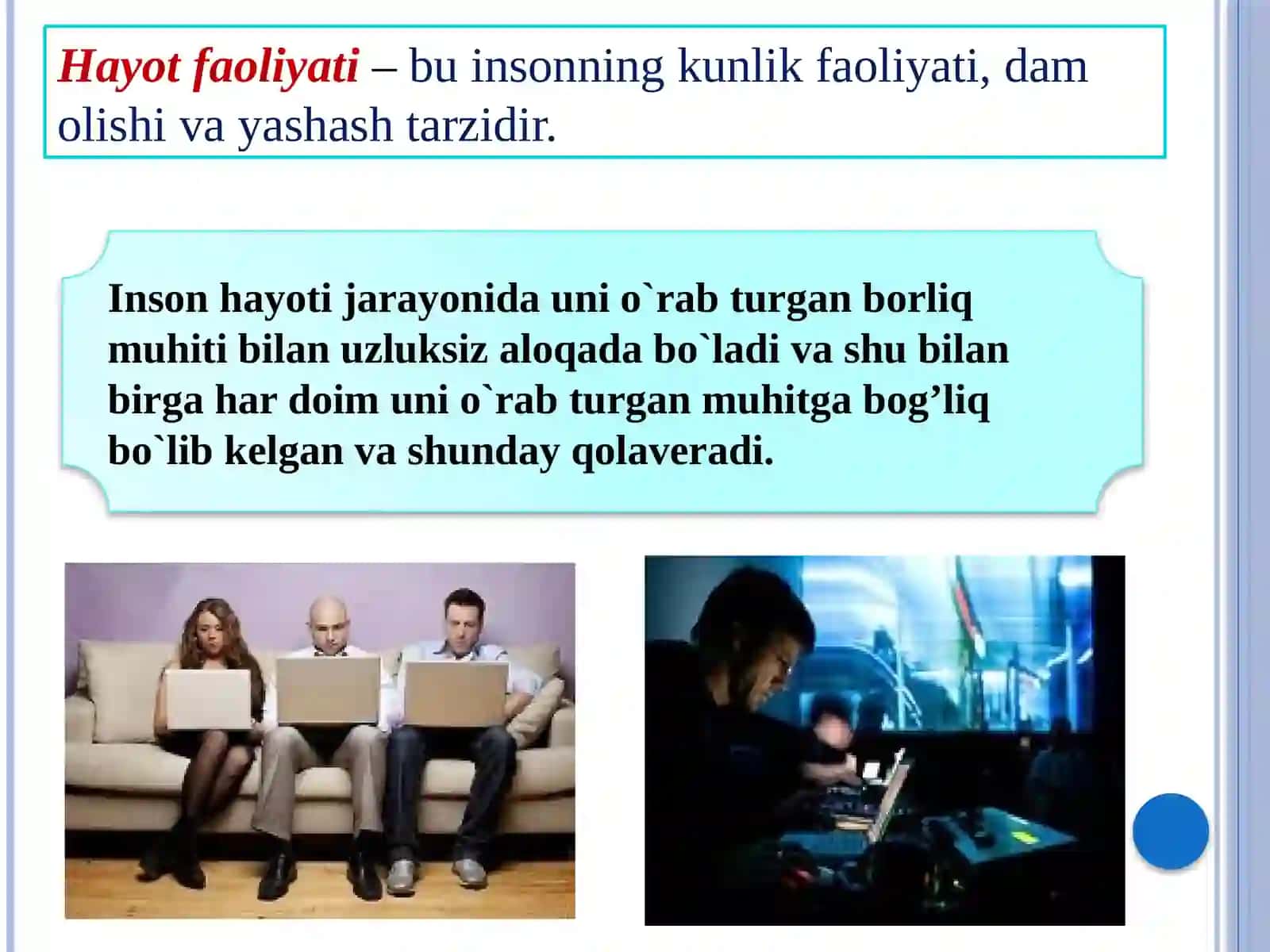 Hayot faoliyati va xavfsizligi. Fuqaro muhofazasi 3