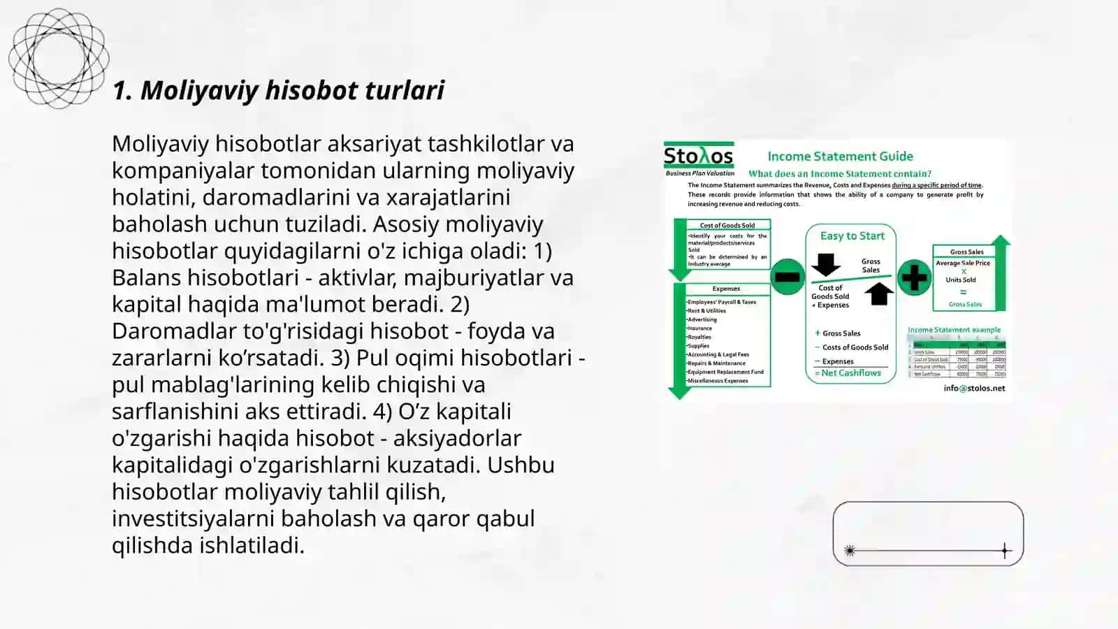 Moliyaviy hisobotning funktsiya va vazifalari 3