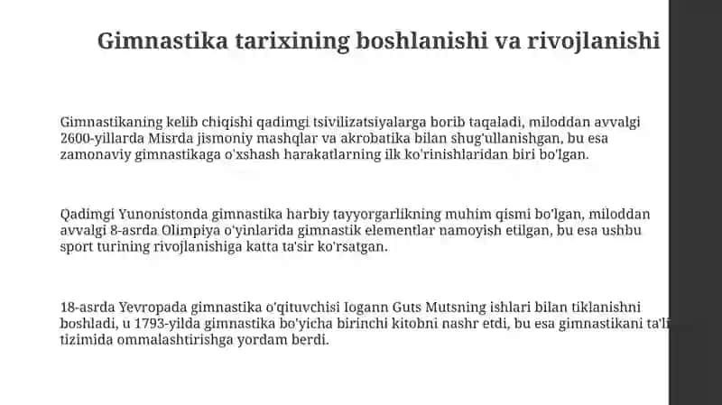 Gimnastika va unioʻqitish metodikasi 3
