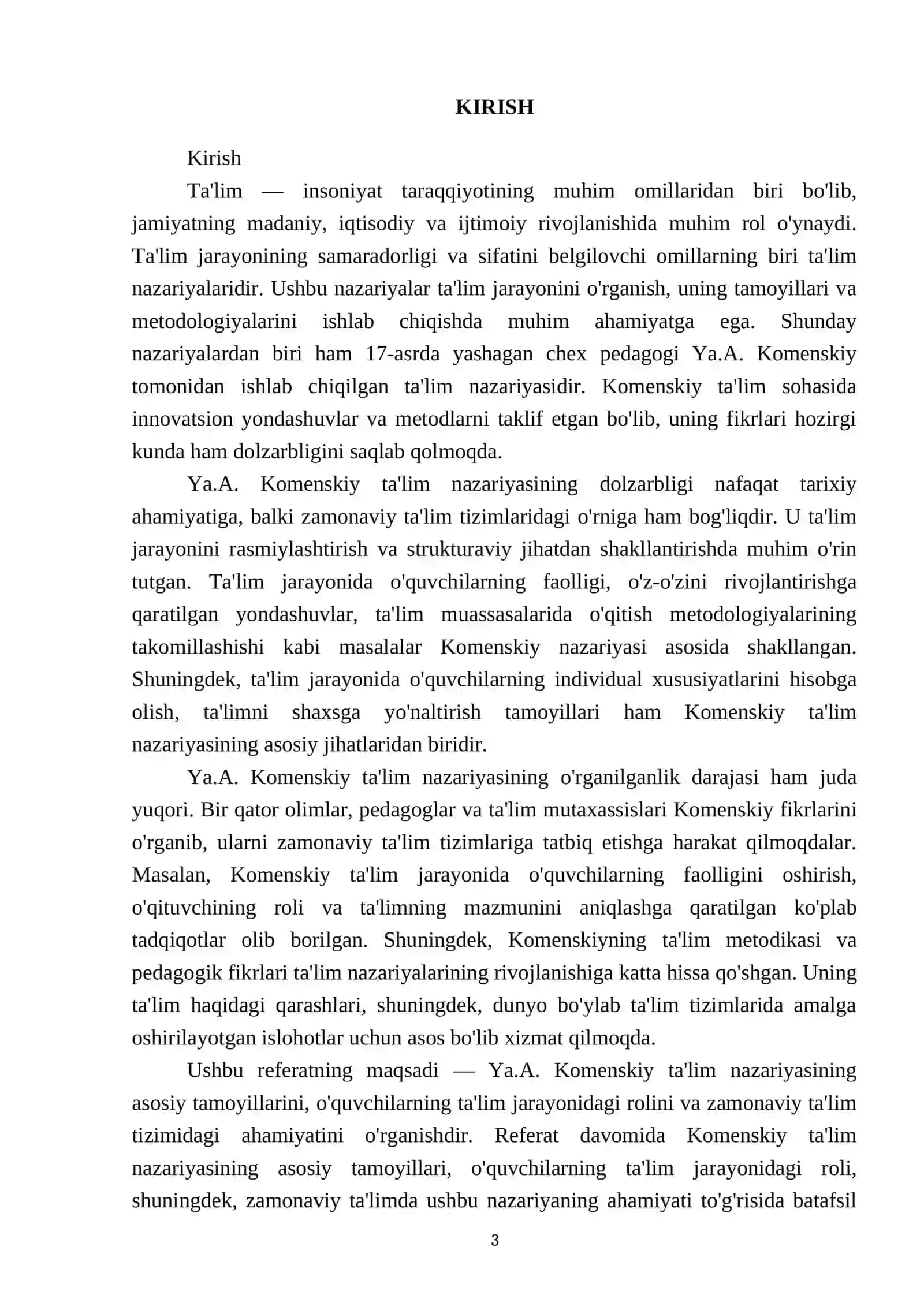 Ya.A.Komenskiy ta'lim nazariyasi 3