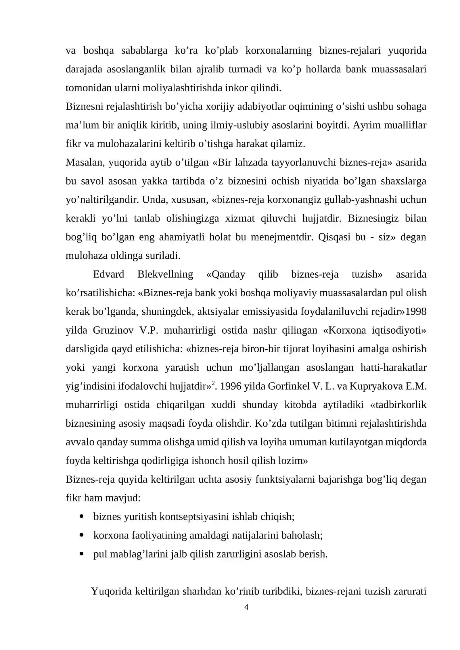 KORXONA FAOLIYATIDA BIZNES REJA 3