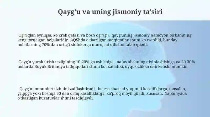 Yoqotishdan keyingi kechinmalar 3