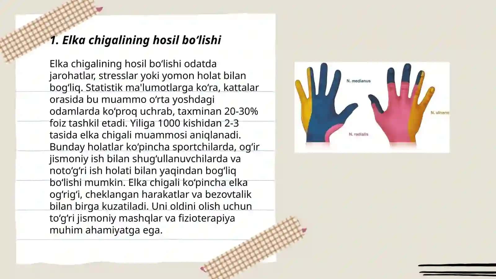 Elka chigalining hosil bo‘lishi va uning qisqa shoxlari 3