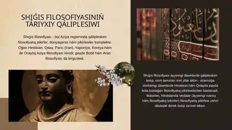 Shıġıs filosofiyası slayd 3