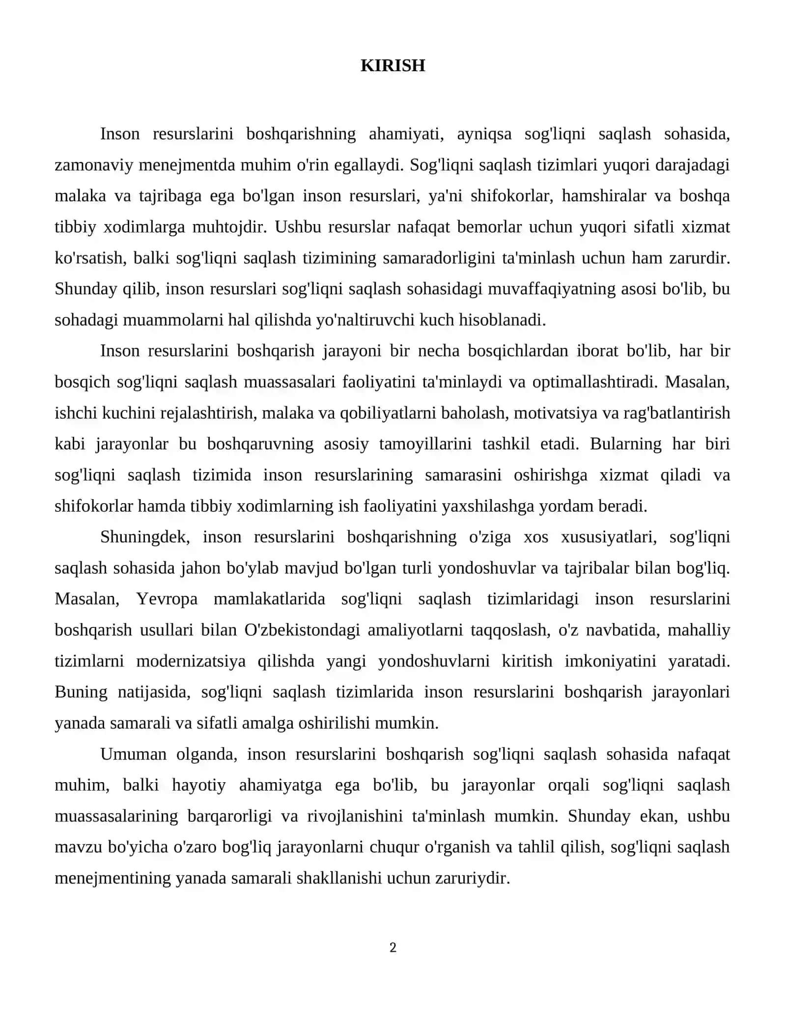 Inson resurslarini boshqarishning asosiy bosqichlari 3
