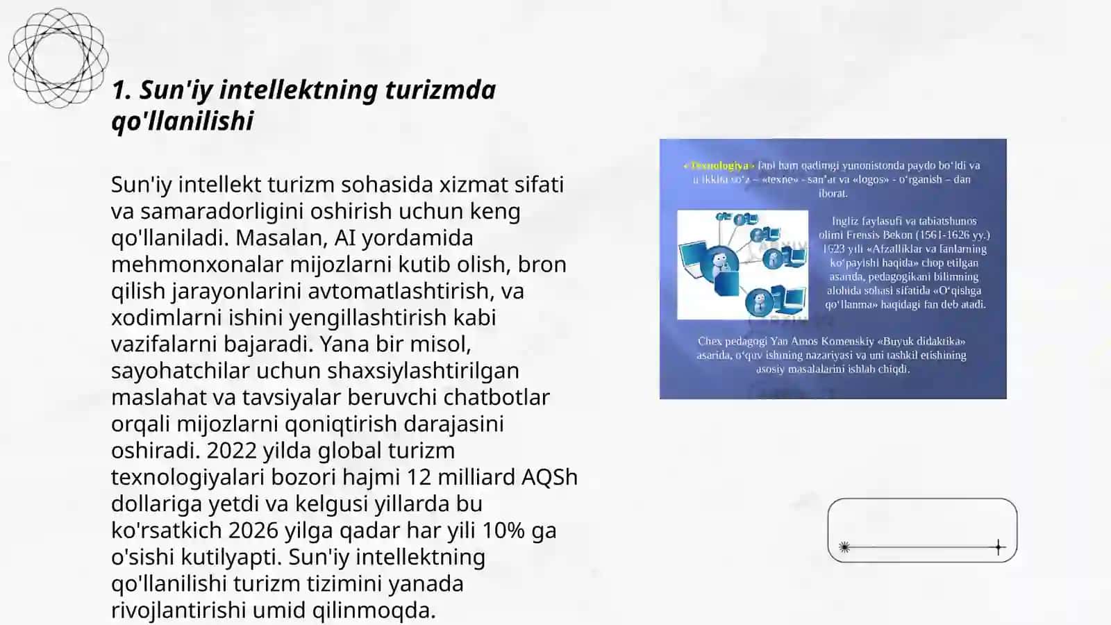 Sun'iy intellektning turizmda qo'llanilishi 3