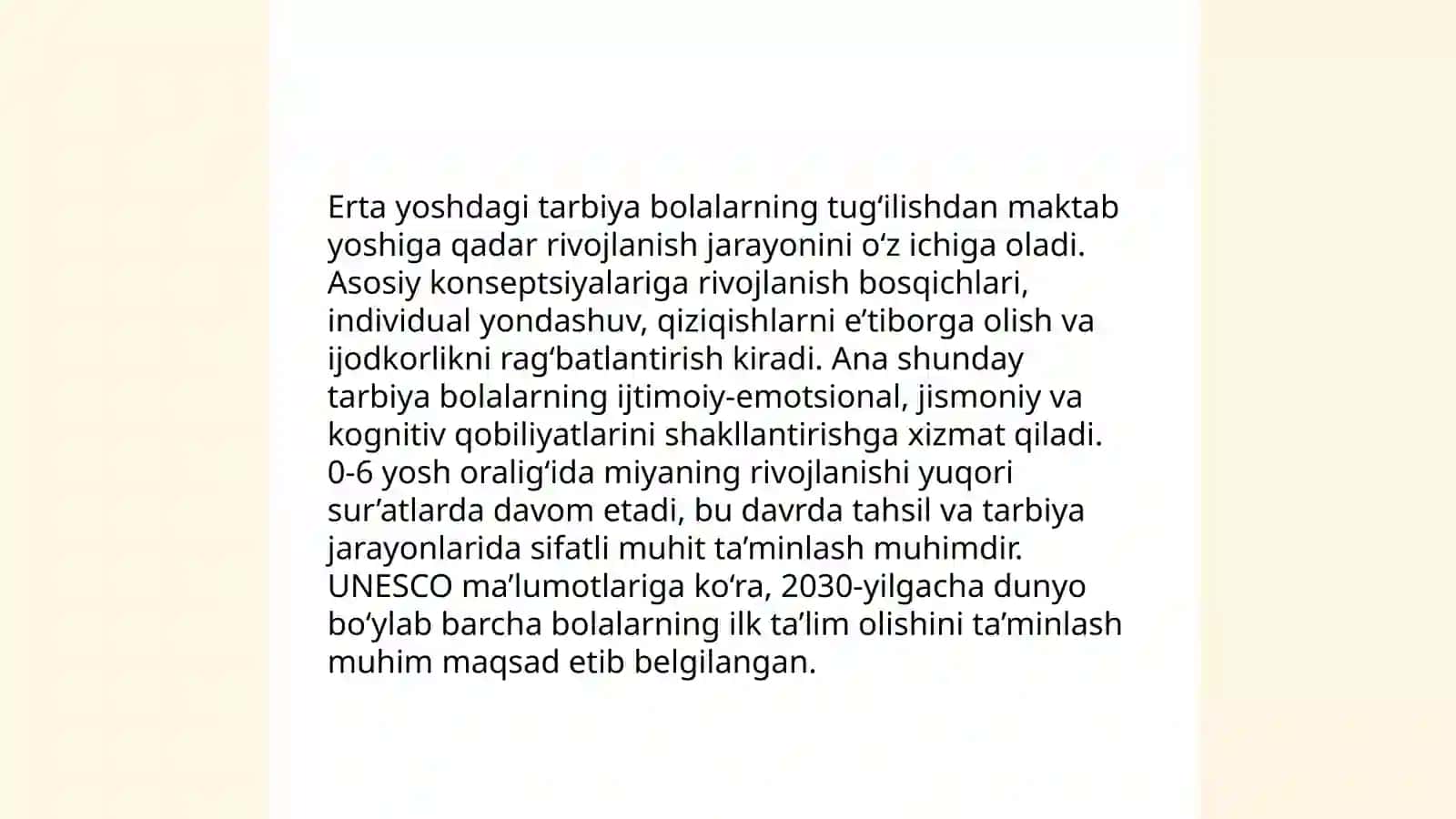 Maktabgacha ta'lim tashkiloti pedagog tarbiyasining kasbiy kompentatsiyasi 3