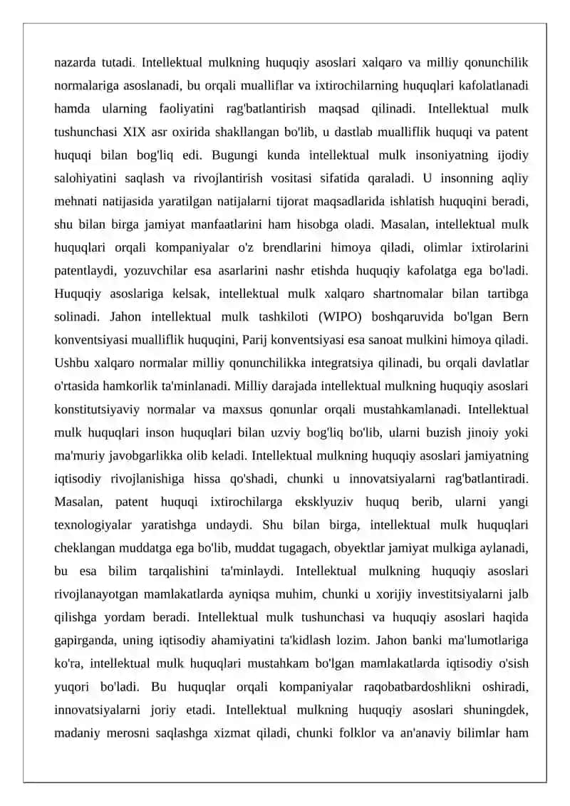O‘zbekiston Respublikasi qonunlariga muvofiq davlatimizda faoliyat olib borayotgan 3