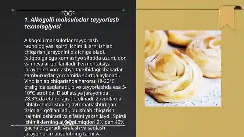 Alkogolli mahsulotlar tayyorlash texnologiyasi 3