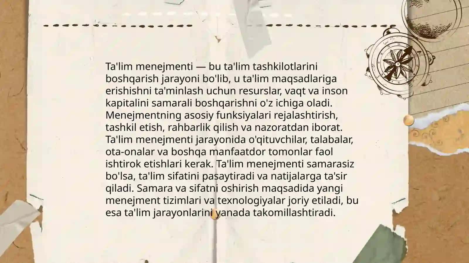 Ta'lim menejmenti boshqaruvining umumiy qonuniyatlari tamoyillari va funksiyalari 3
