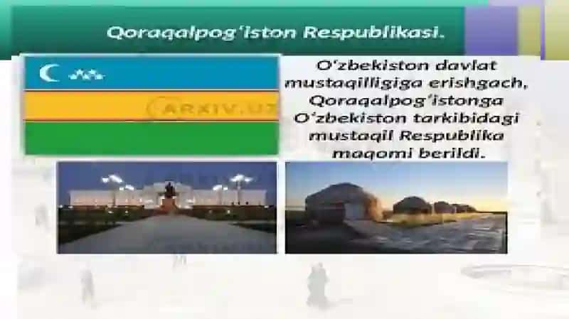 Mustaqillikyillarida Qoraqalpog‘iston Respublikasi ijtimoiy-iqtisodiy va siyosiy hayotida amalga oshirilgan islohotlar 3