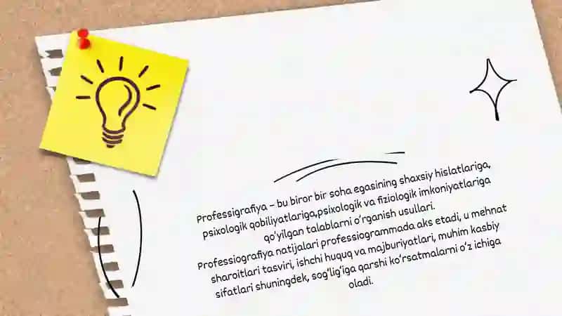 Professiogrammaning boshqaruv jarayonidagi ahamiyati 3