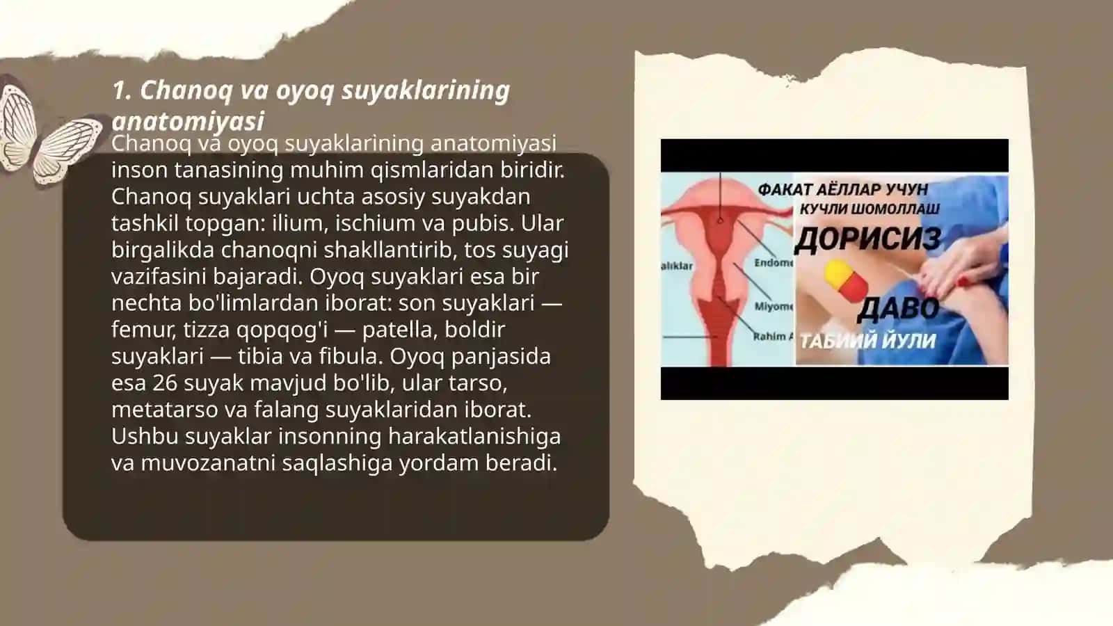 Chanoq va oyoq suyaklarining yoshga nisbatan xususiyatlari sport va oyoq suyaklariga ta'siri, rivojlanish nuqsonlari 3
