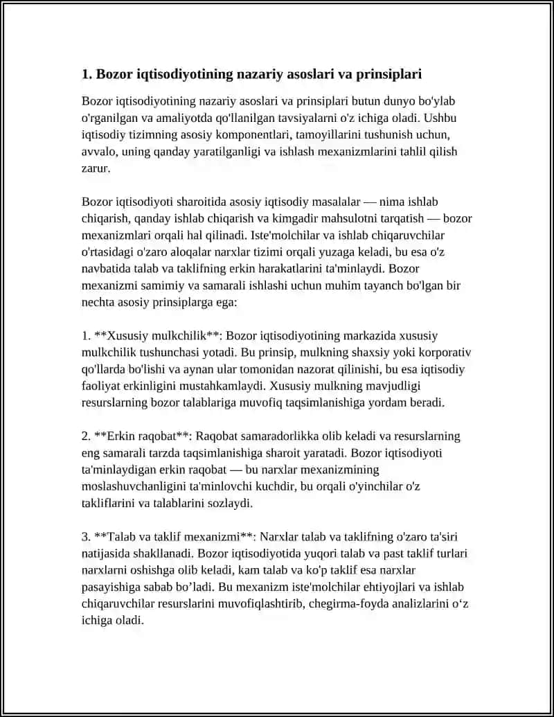 BOZOR IQTISODIYOTI VA UNING JAMIYAT RIVOJLANISHIDAGI ROLI 3