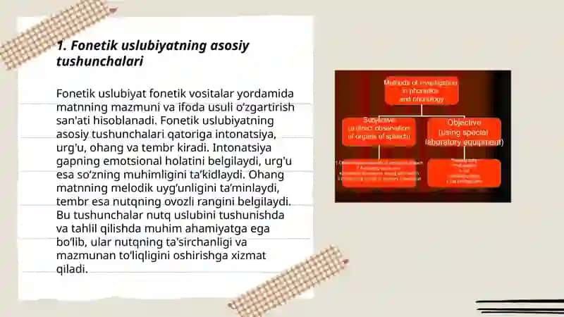 Fonetik uslubiyat. Fonostilistik vositalarning uslubiy xususiyatlari 3
