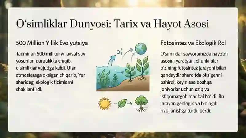 O’simliklar dunyosi 3