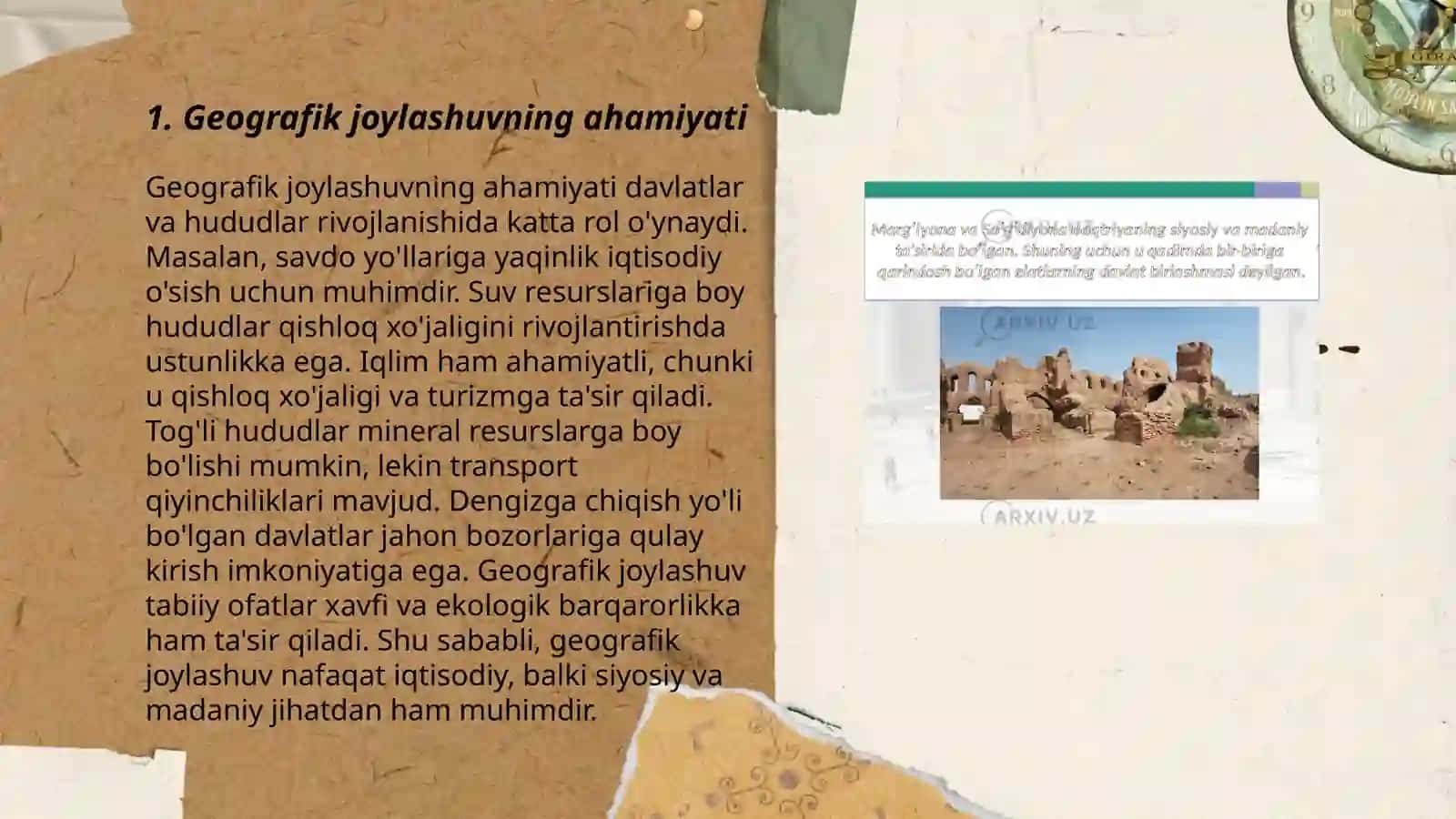 Qadimgi shaharlarning paydo bo'lishi shart sharoitlari va omillari 3