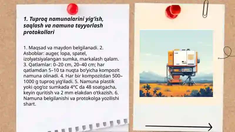 Tuproqning kimyoviy tarkibi va tuproqdagi mikroelementlar miqdorlarini aniqlash usullarini o'rganish 3