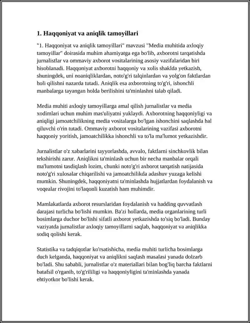 MEDIA MUHITIDA AXLOQIY TAMOILLAR 3