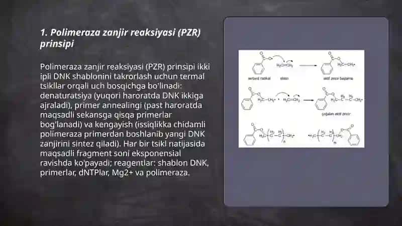 Polimeraza zanjir reaksiyasi usuli 3