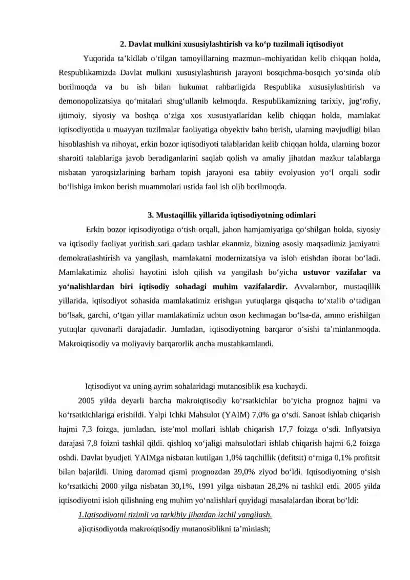 Bozor iqtisodiyotini moliyaviy tartibga solish va boshqarish asoslari 3